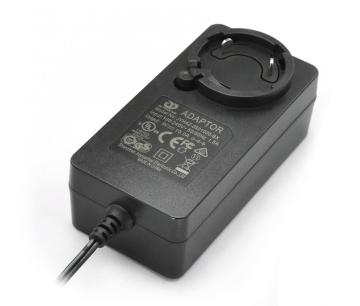 12V 3.8A Interchangeable Plug Plugs Wall Mount Charger