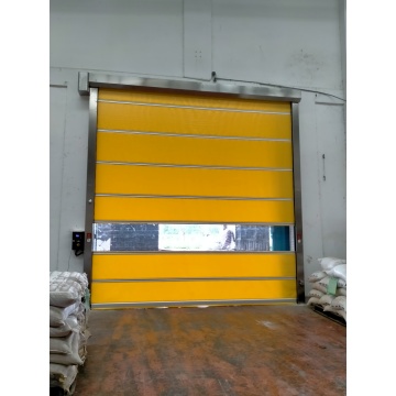 high fast roll up electricPVC rolling door