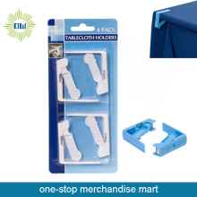 Dollar Items of 4pc Plastic Table Cloth Clips