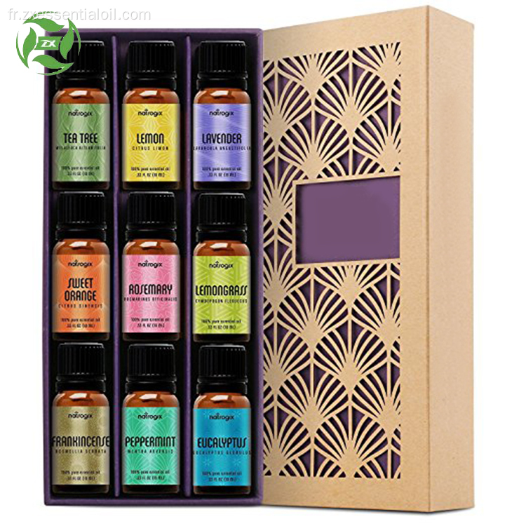 Coffret cadeau huile essentielle aromathérapie Pure and Nature