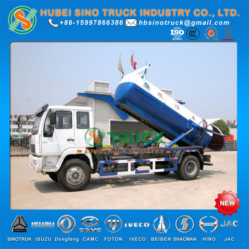 12000L vakum isap truk HOWO