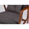 Arne Vodder Fauteuil et Tabouret