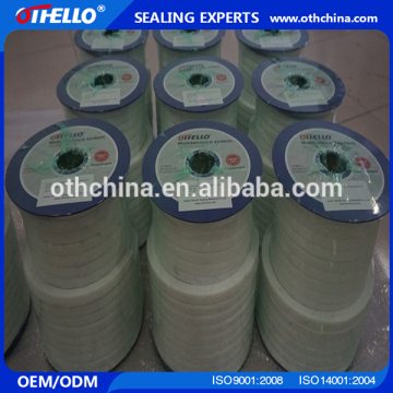 White & Black PTFE packing with oil