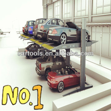 2 level double deck car parking lift