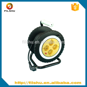 Spring loaded cable reel, mini and small cable reel, retractable cable reel