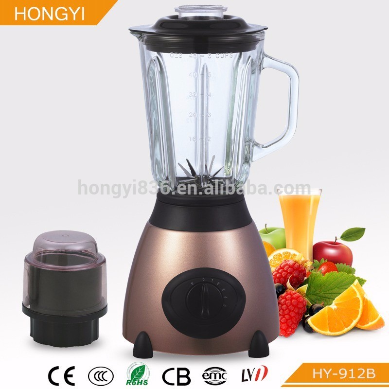 500W stainless steel housing 1.5L fruit Blender