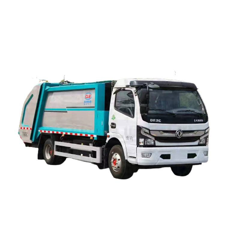 8cbm Compressed Garbage Truck 2 Jpg