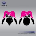 sublimation mystique girls long sleeves gymnastic leotards