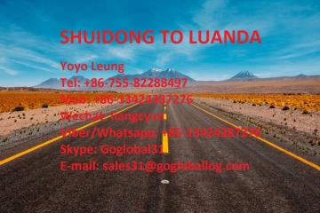 Maoming Shuidong Sea Freight to Angola Luanda