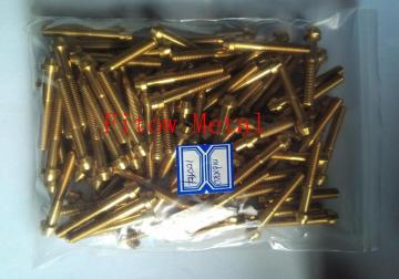 Customized Taper Head Torx Titanium Racing Bolt Screw