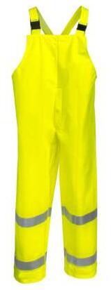 Hi Vis Yellow Eclipse Waterproof FR Overalls