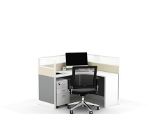 Aluminum office table partition workstation
