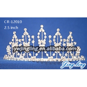 Pearl Rhinestone Crowns And Tiaras CR-12010