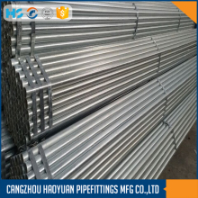MS ERW SCH80 GALVANIZED STEEL GREENHOUSE PIPE