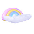 2022 Piscina personalizada Flotas de piscina Rainbow Beach Floats