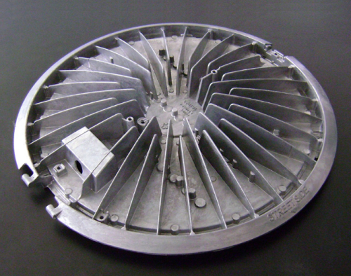 Die casting mold for car heat sink