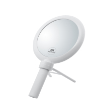 Double Sided Hand Held Makeup Mirror with Stand