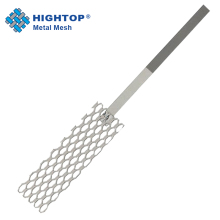 High-Resistance Titanium Expanded Metal Mesh Anode for Electrolysis Applications