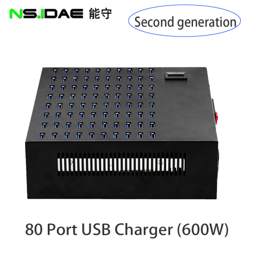 80-poorts super multi-ports USB-oplaadstation