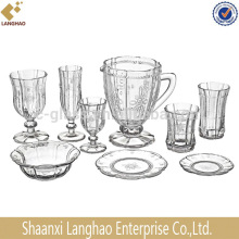 colored glass dinnerware sets