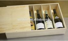 6 bottles wine boxes wooden / wooden wine boxes for sale / decorative wooden wine boxes