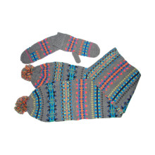 winter scarf glove set