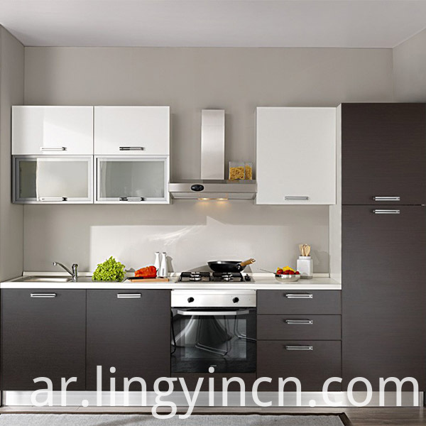 الصين لمعان عالية ورنيش تصاميم المطبخ وحدات صغيرة المصنعين