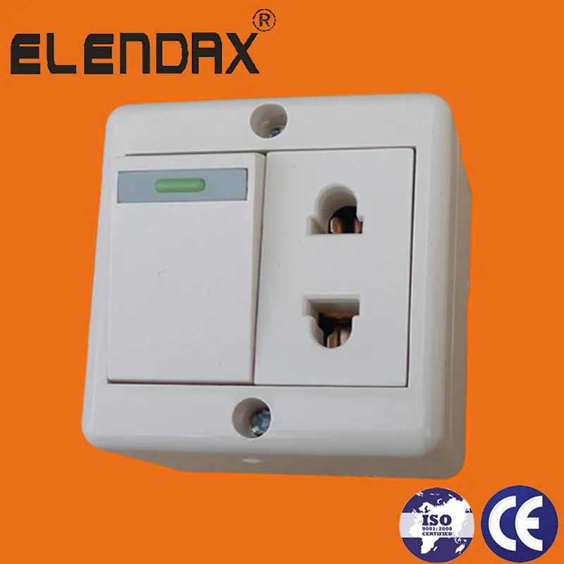 European Style Surface Mounted Wall Button Switch (S2001)
