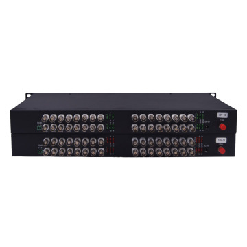 32 Channel Multi-Format Video to Fiber Converter with RS485