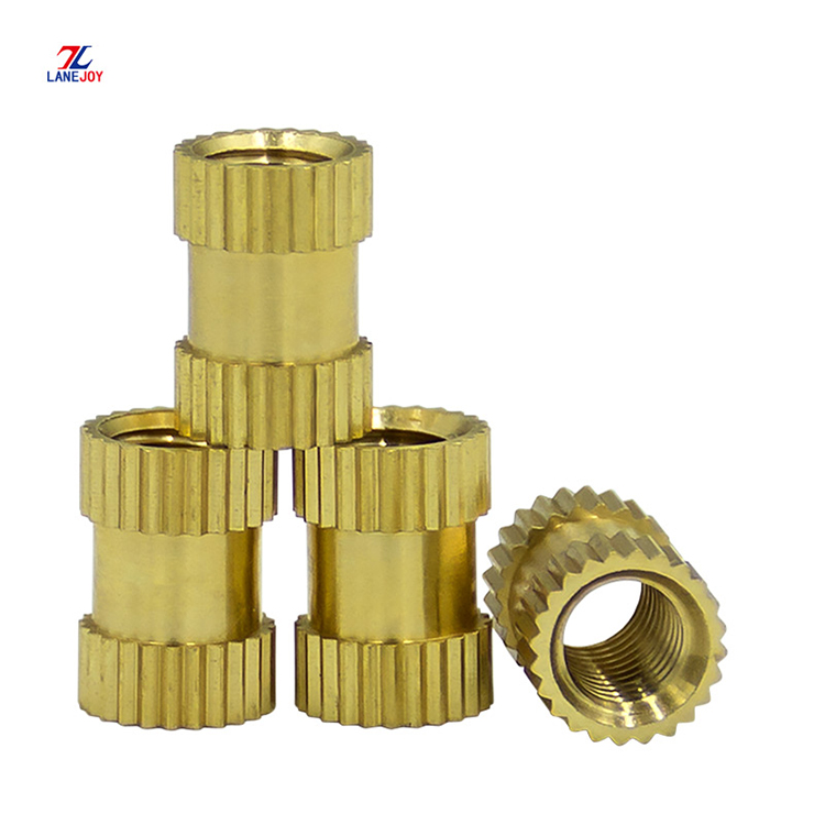 China Nuts m2,m3,m4,m5,m6,m8,m10 Custom Brass Knurled Insert Rivet Nuts