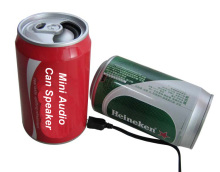 Wholesale Gift Mini Beer Can Speaker Tin Bottle Speaker (KT-MS6152)