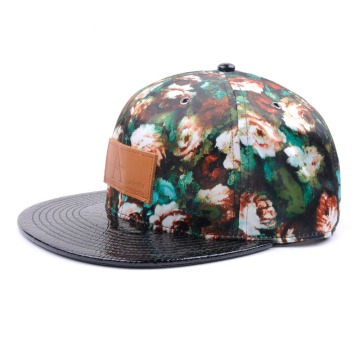 flat snap back hat/custom made snap back hats/print snap back hat