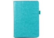 Elegant Kindle Fire HDX 7 inch Leather Cover , Blue Tablet