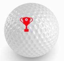 Personalized Golf Ball Stamps with Gift Box, Many Icons Available