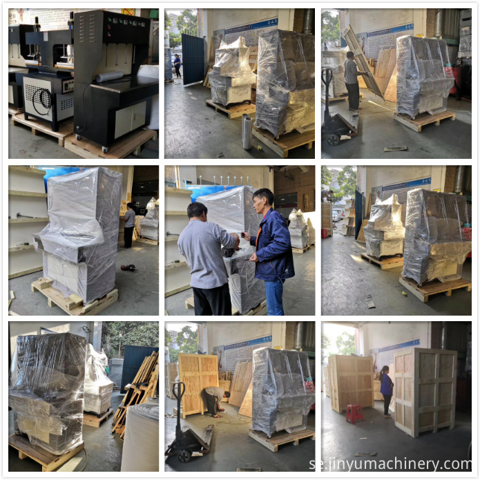 embossing machine packing