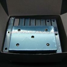 Fashion rectangle metal crystal light base