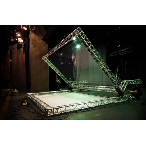 Folha holográfica fantasma de pimenta para projeção de palco
