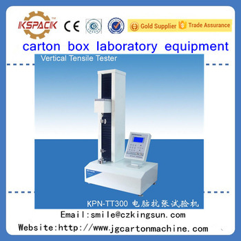 carton box tester equipment,corrugated box laboratory machine,KPN-TT300 Tensile Tester