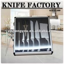 kitchen knife set hollow handle