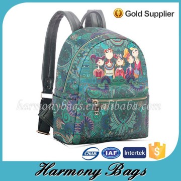 Popular and durable beauty printed original backpacks