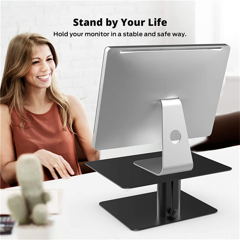 Metal Monitor Stand Riser Storage Organiser