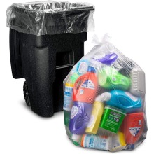 Heavy Duty Plastic Construction Tall Kitchen Trash Bag