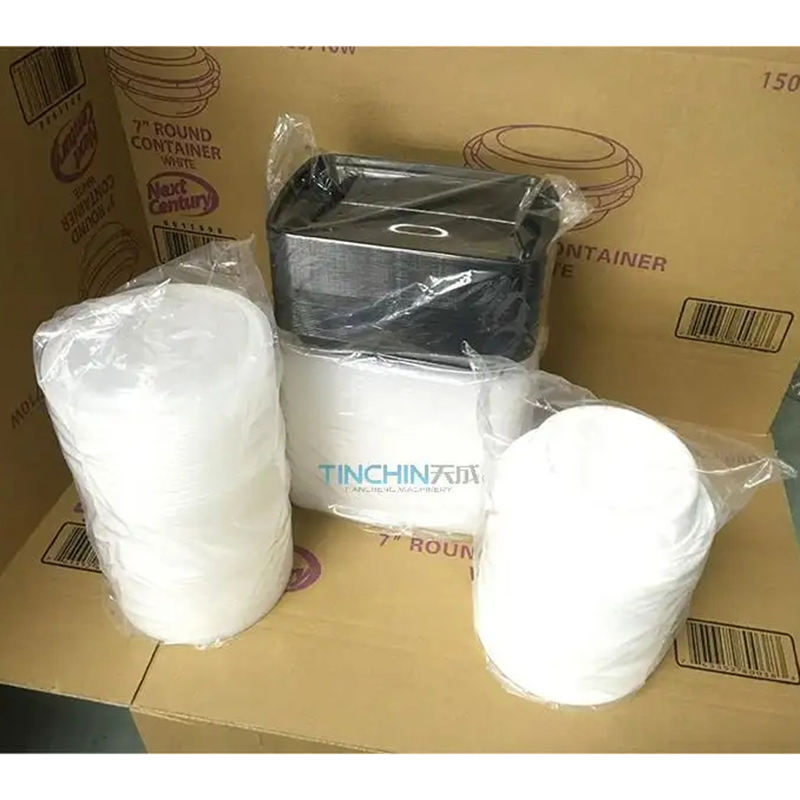 Hap capac biodegradabil cu hârtie de plastic de mare viteză de mare viteză, care formează formarea mașinii de ambalare a capacului cupei