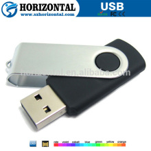 Color mixed cheap swivel usb flash drive, twister usb drive, swivel usb 2.0