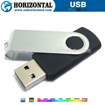 Color mixed cheap swivel usb flash drive, twister usb drive, swivel usb 2.0