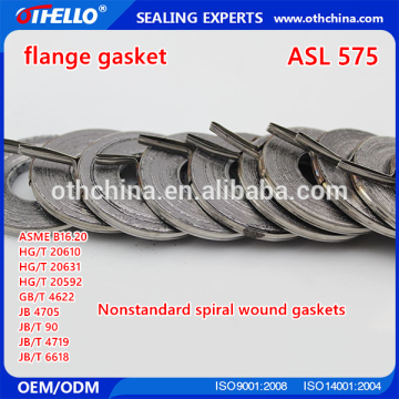 spiral wound gasket inner metal plate spring gasket