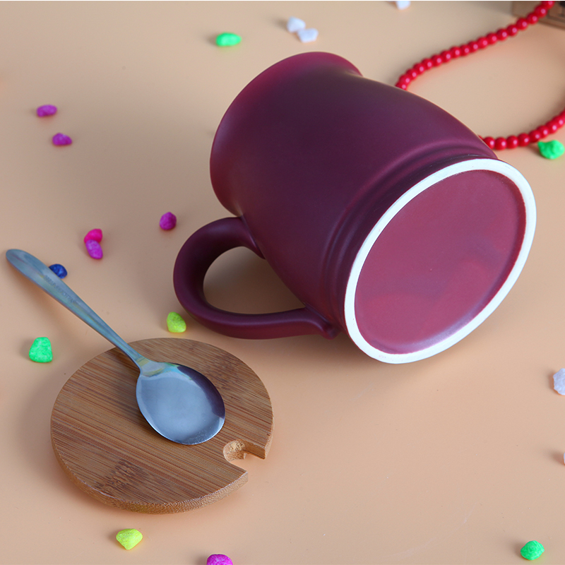 Coffee Mug with Spoon