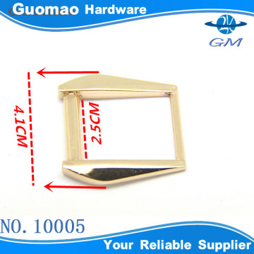 irregular square handbags metal rings purses rings design