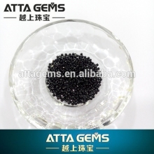 natural black spinel machine cut high quality black spinel stone price factory wholesale