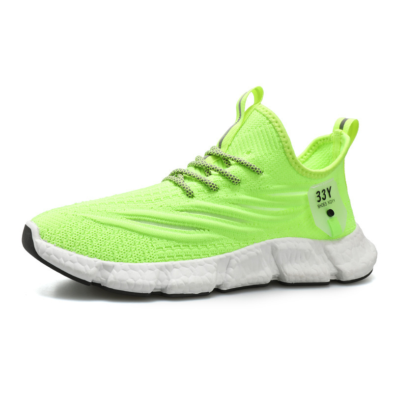 High Quality Shoes Men Yellow Sneakers Man Casual Sport Shoes